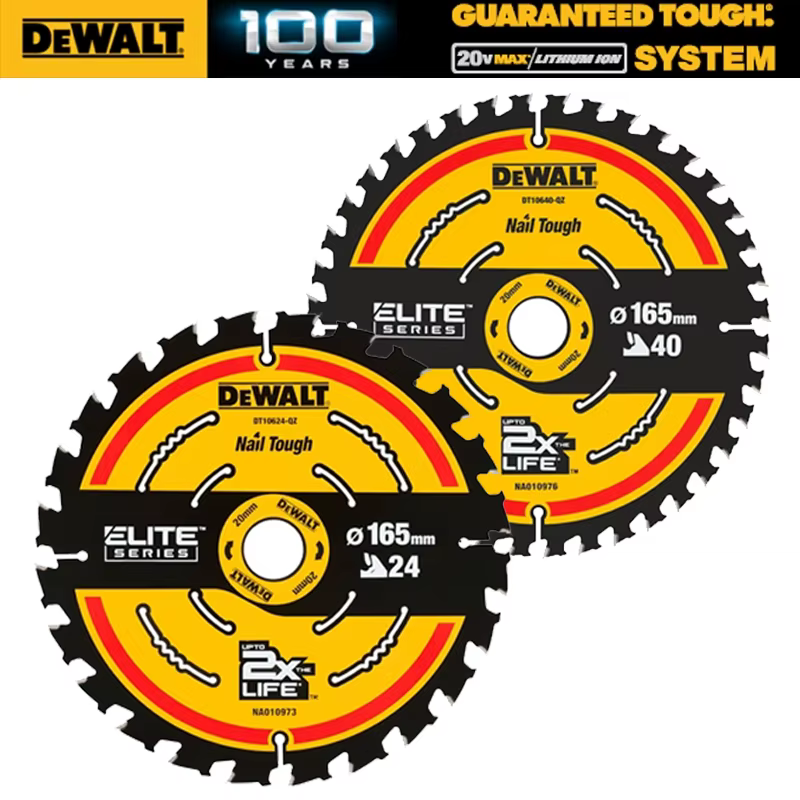 DEWALT DT10624 DT10640 24T/40T lame de scie circulaire série ELITE