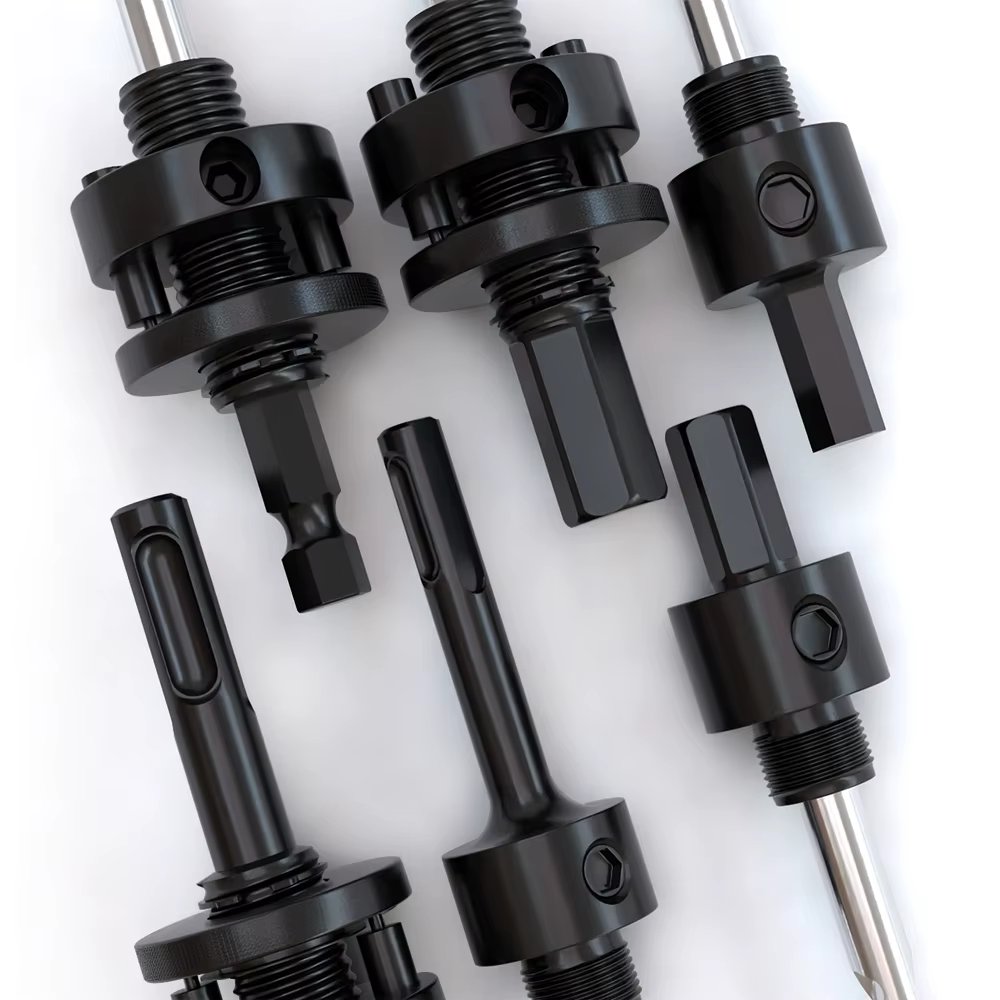 Foret à bois A2/A4, adaptateur SDS Plus et hexagonal pour scie cloche bimétallique