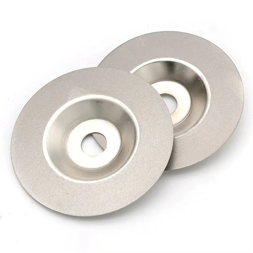 1 pièce Disque d'affûtage diamanté 100 mm, Disque abrasif en émeri, Granulométrie 400-1000 pour meuleuse d'angle, ciseaux de cuisine et outils
