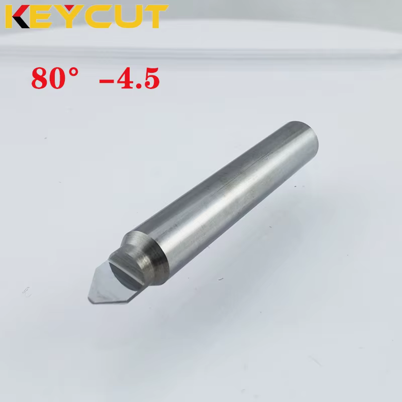 Fraise en carbure 80 ° 90 ° 95 ° 100 ° 105 ° pour machine duplicateur de clé manuelle verticale
