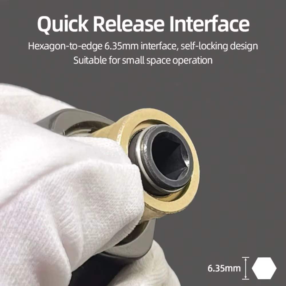 Dispositif d'angle pour perceuse électrique à rotation de 90 degrés