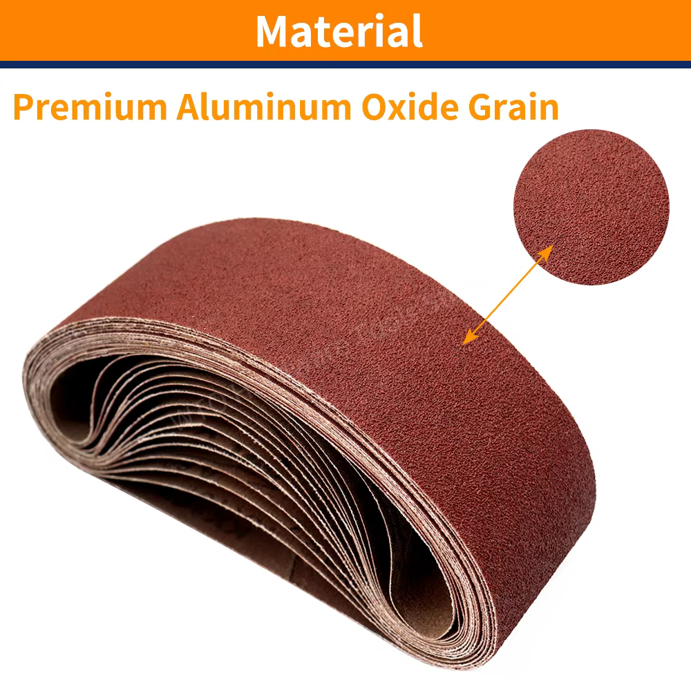 Bande abrasive pour le travail de calcul