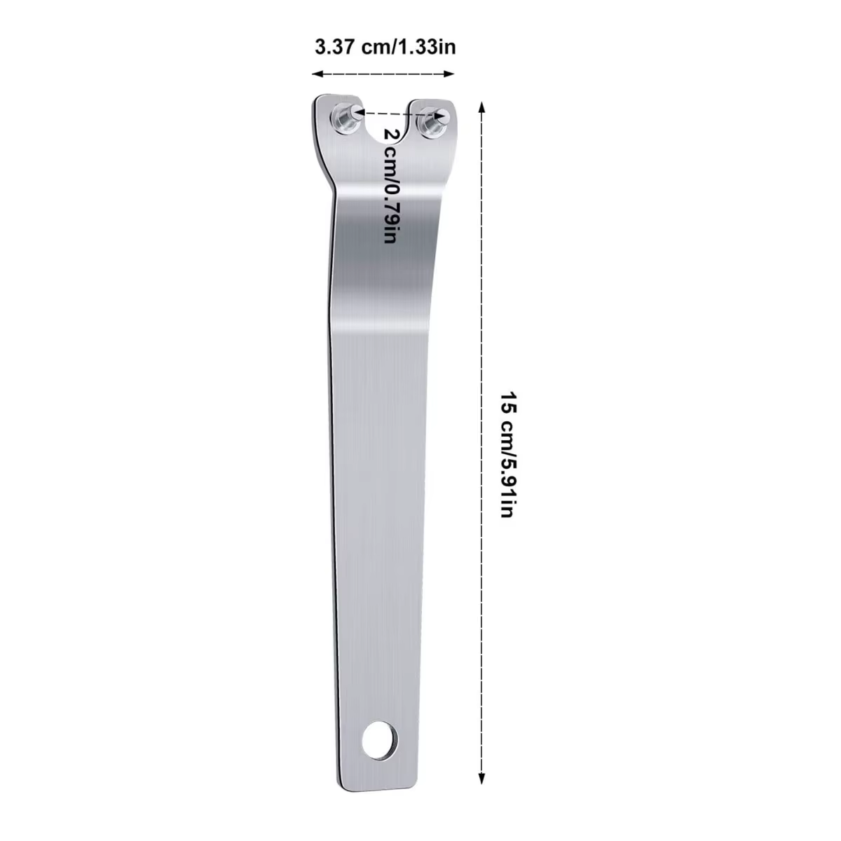 6 pièces M10 meuleuse d'angle clé clé Kit serrure extérieure bride écrous clé
