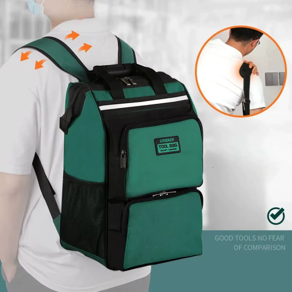 Sac à Dos à Outils pour Électricien