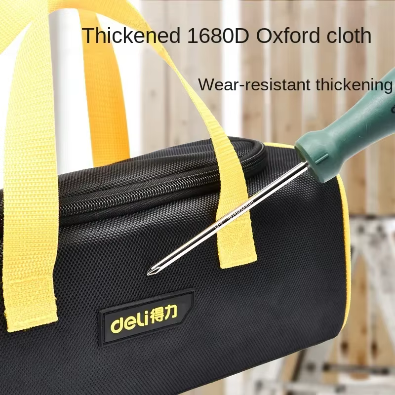 Deli Oxford tissu petit sac à outils multifonction multi-poches
