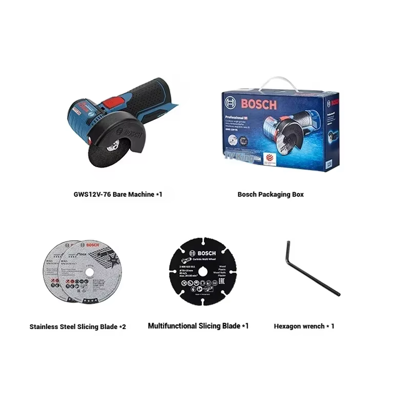 Meuleuse d'angle sans fil Bosch GWS 12V-76 Mini