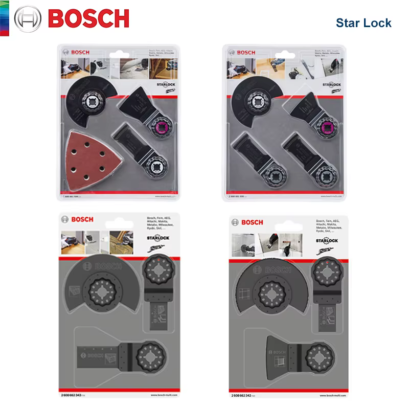 Bosch Starlock lame de scie oscillante lames multi-outils oscillantes ensemble d'accessoires