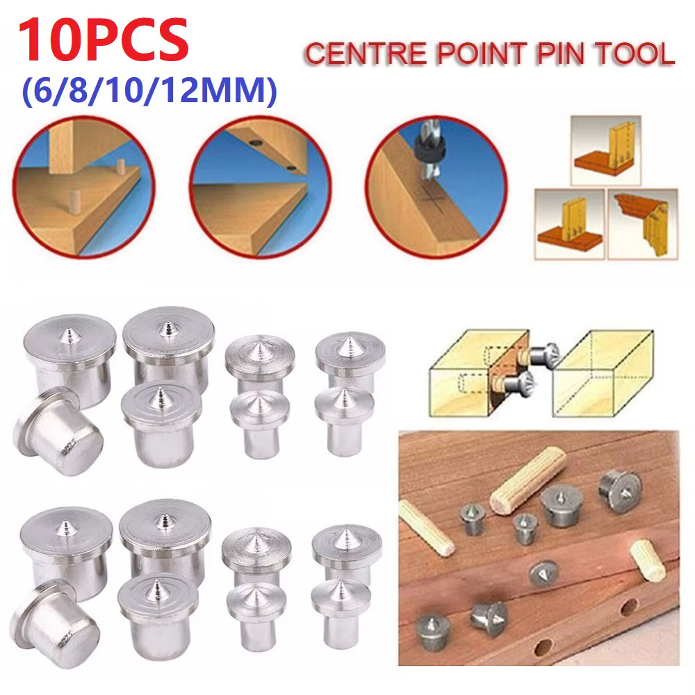 Foret de cheville Points centrales broche bois 6mm/8mm/10mm/13mm/12mm ensemble central de Tenon