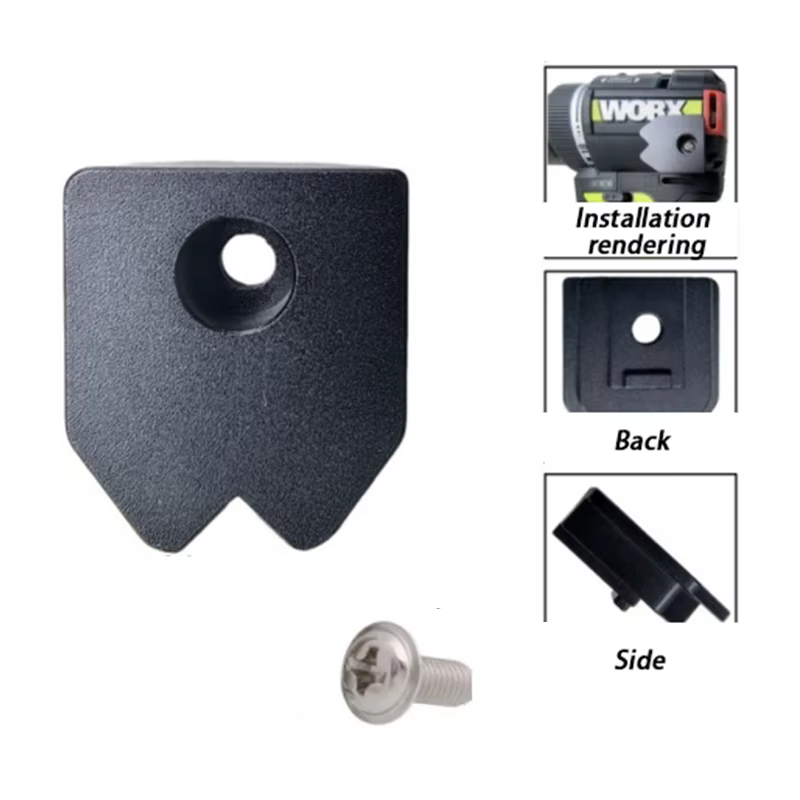 WU12V Kit de perceuse électrique pour WORX bricolage Kit de Modification d'outils électriques stockage de taille Portable outils de suspension rapide pièces de rénovation