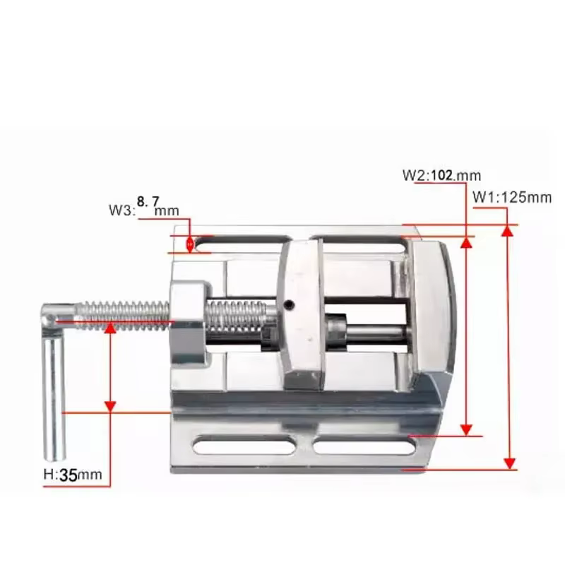 Table de travail multifonctionnelle pour perceuse-fraiseuse