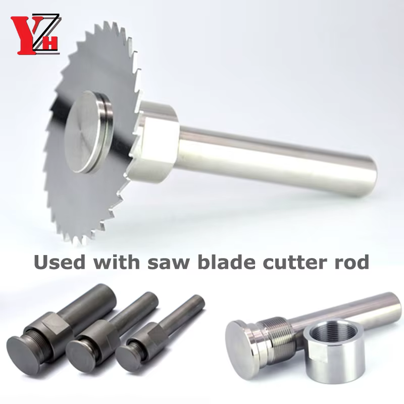 YZH lame de scie circulaire fraisage outil de coupe 10mm 13mm 16mm 20mm 25mm 40mm 45mm 50mm épaisseur H0.2-H4mm CNC pour l'acier