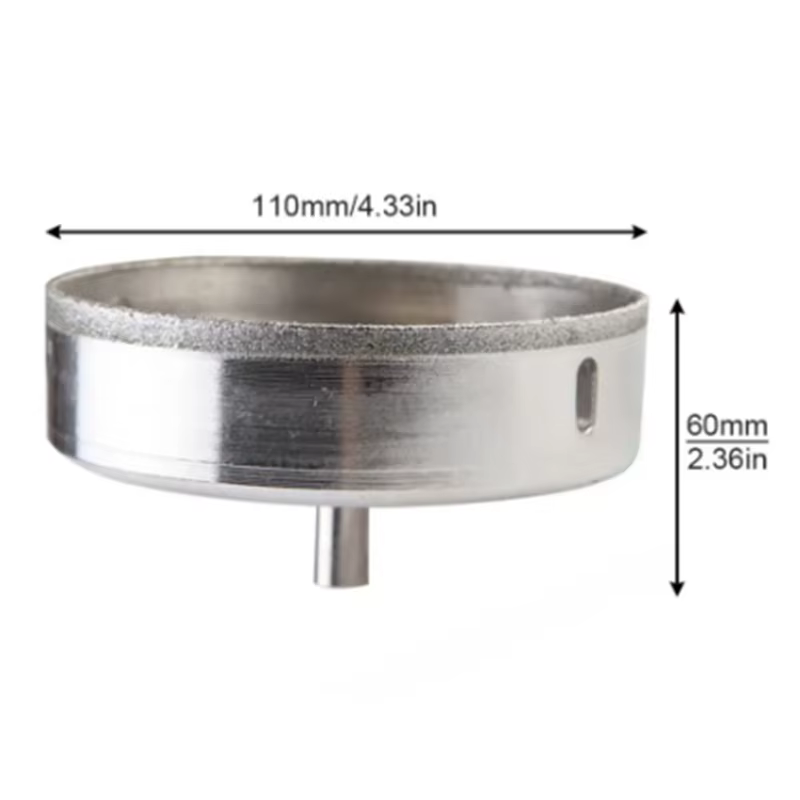 Forets diamantés pour scie cloche