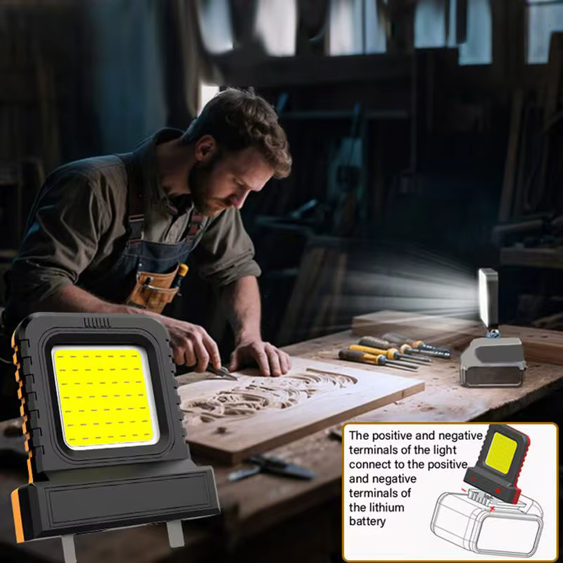 Lampe de travail pour accessoires pour outils électriques