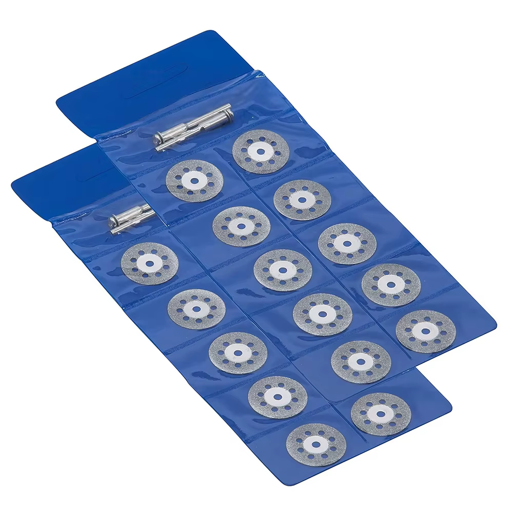 Kit de disques de découpe diamantés 22 mm