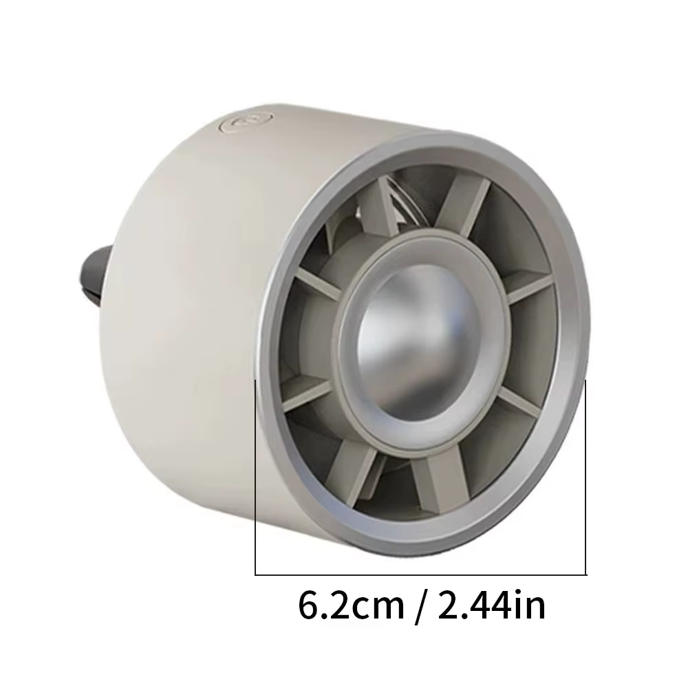 Ventilateur de refroidissement de sortie d'air de voiture multifonction, USB, avec lumière colorée, Mini ventilateur de voiture, Dissipation thermique du siège arrière de voiture, accessoires de voitu
