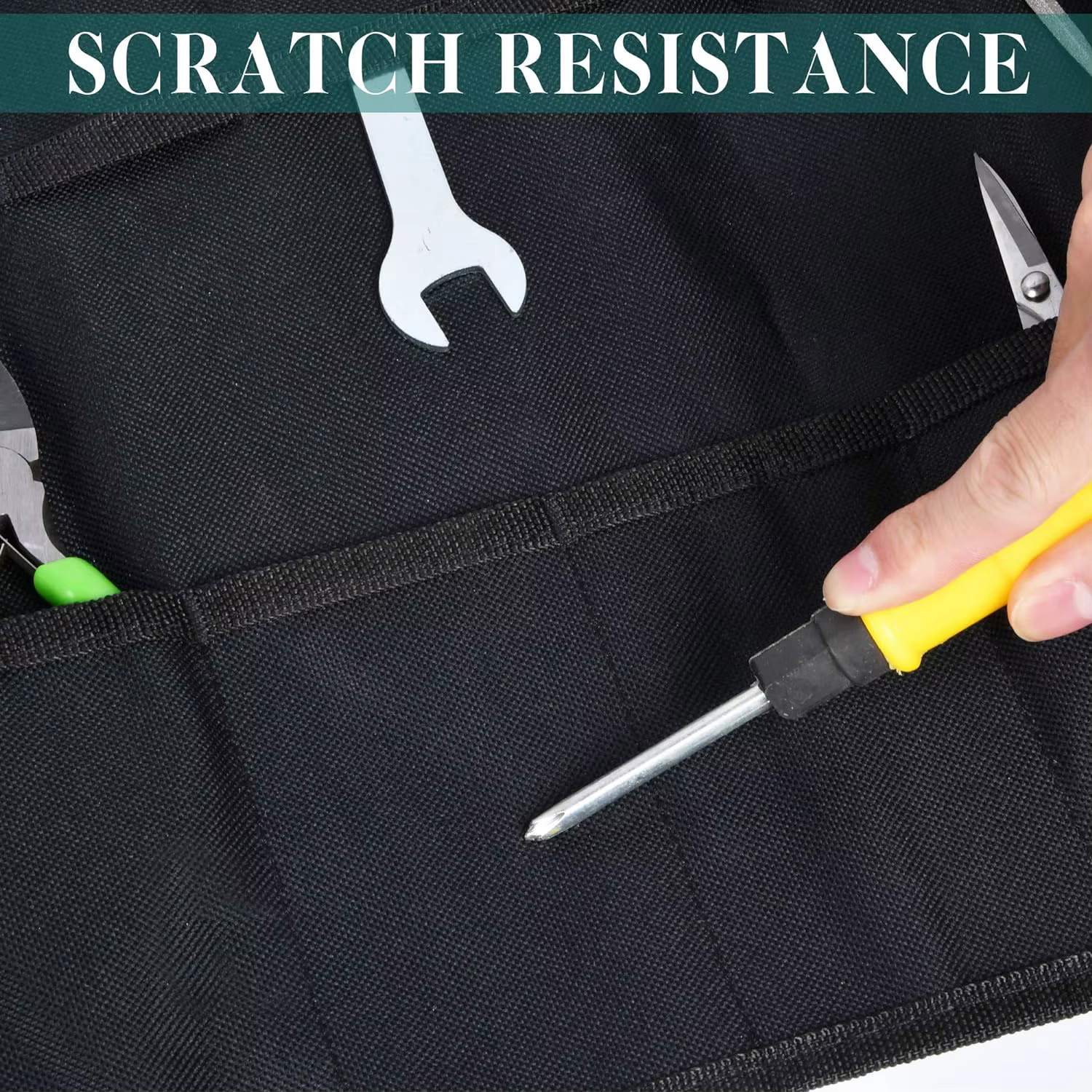 Sac de rangement enroulable pour outils
