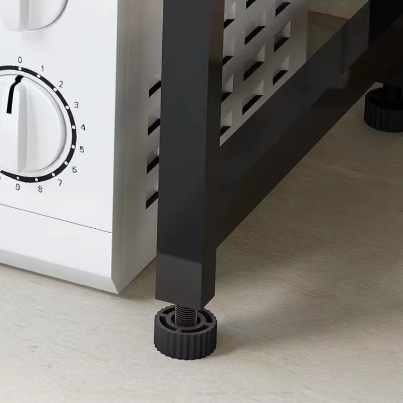 Étagère de rangement multicouche pour micro-ondes, comptoir de cuisine, four, cuiseur à riz, organisateur domestique multifonctionnel