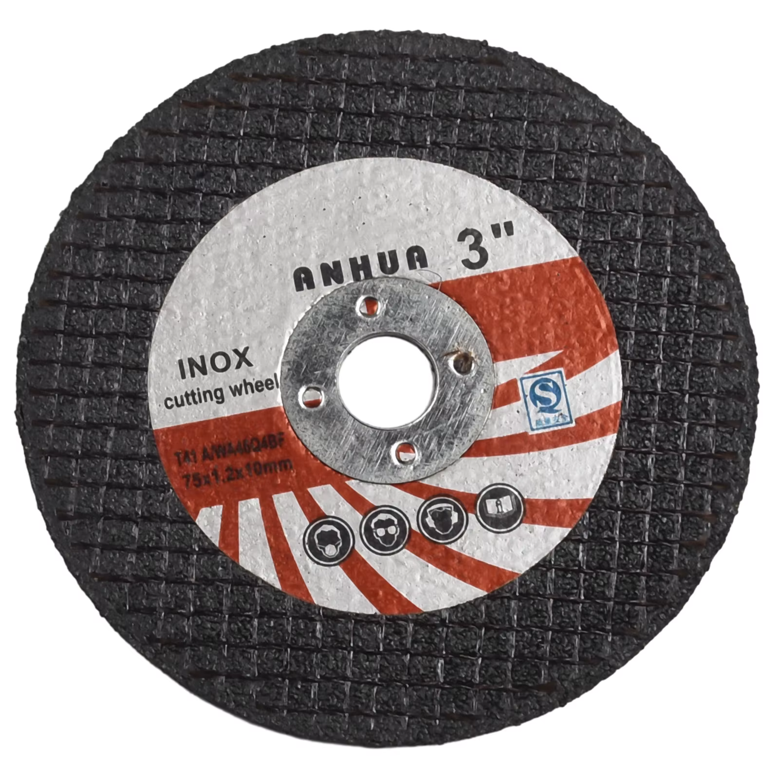 10 pièces meule circulaire 3 pouces 10*75mm de diamètre disque de meulage