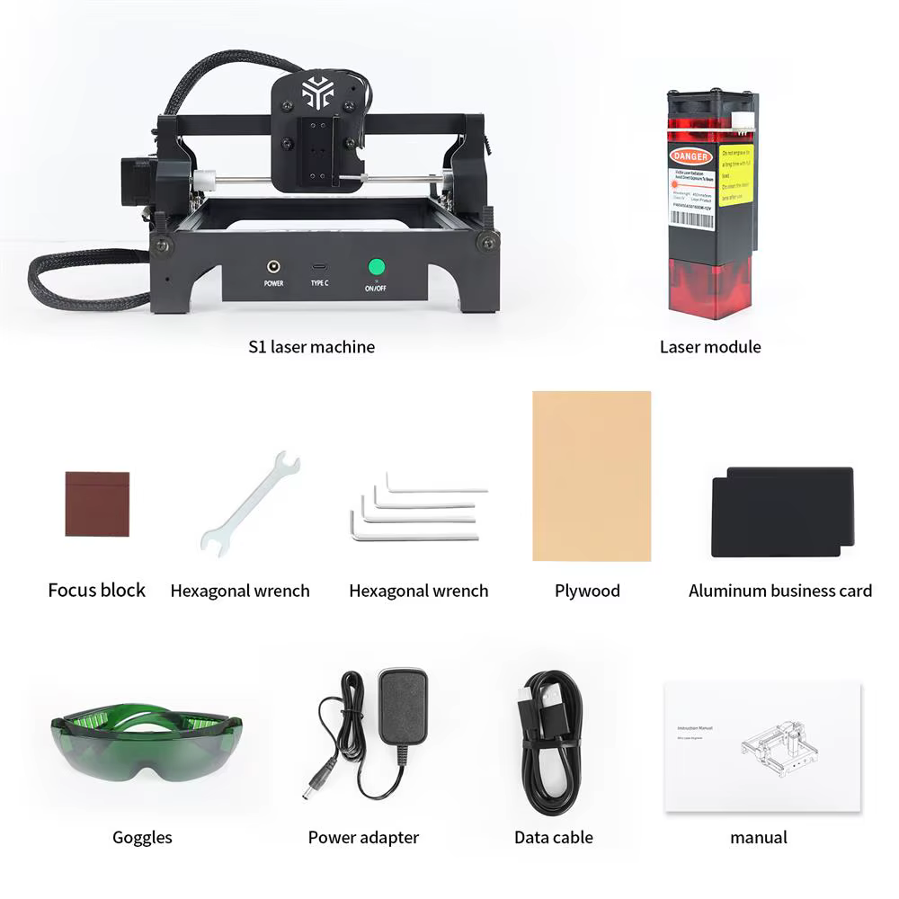 ACMER S1 6W Mini graveur laser portable