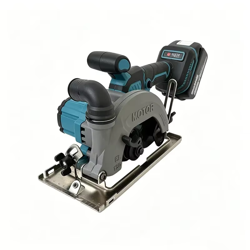 Scie circulaire sans fil Makita 150 mm, lame sans balais, scie électrique portable, coupe bois et métal, pour la construction et la maison, batterie 18 V