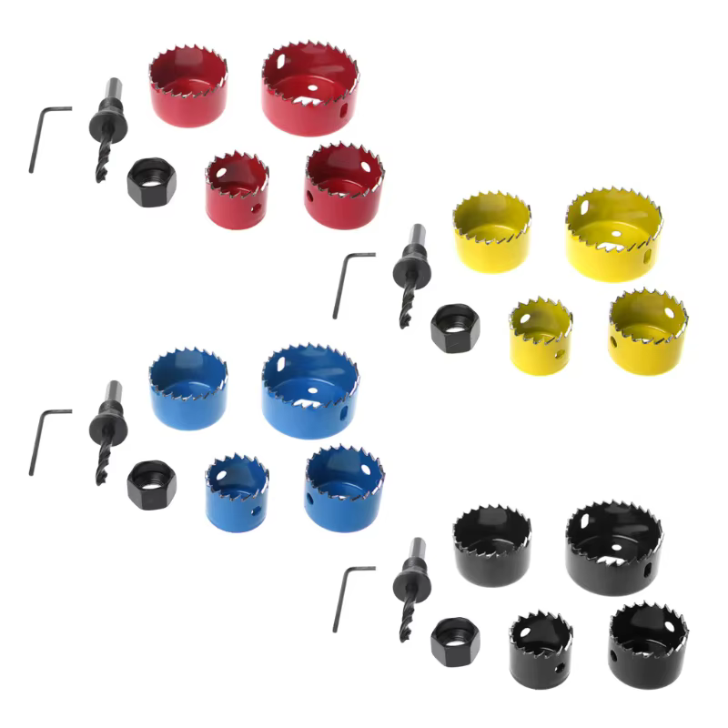 Jeu de scies circulaires pour trous