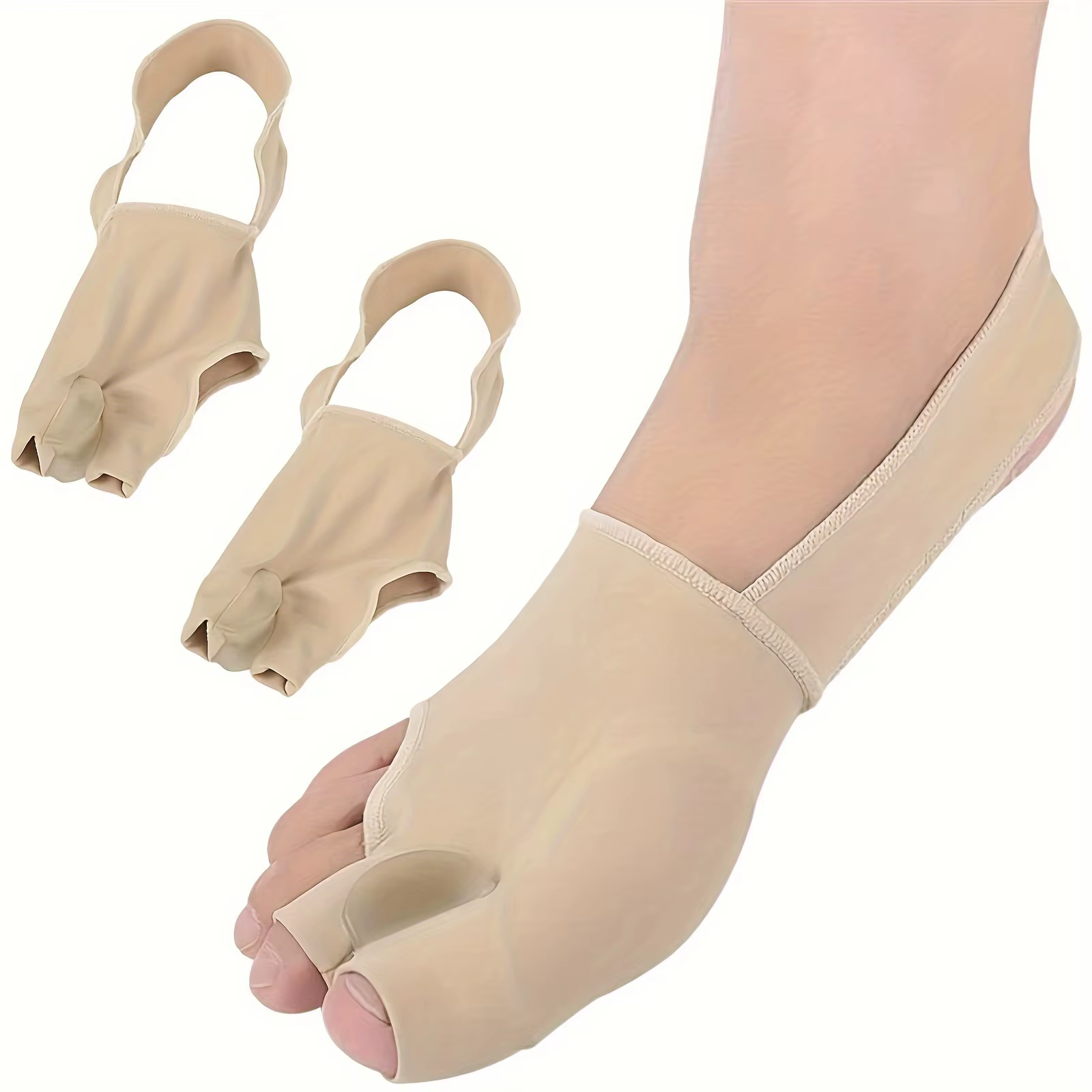 1 paire d'outils de soins des pieds, gros cadre stabilisateur, séparateurs, maille pour protecteurs, correcteur, organisateur d'orteils en marteau, entretoises