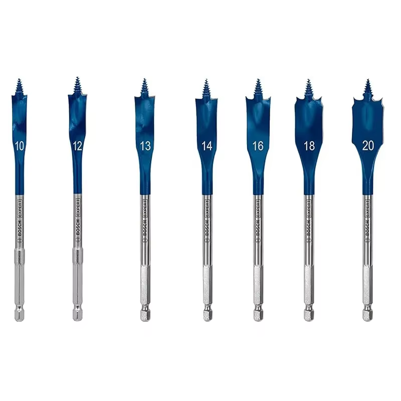 BOSCH 2608900336 EXPERT Self Cut Speed Spade Drill Bit Set 10-32 mm Accessoires pour perceuse à percussion pour le perçage du bois
