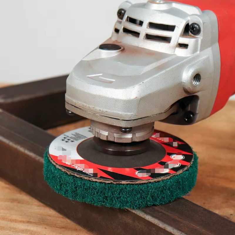 Disque de roue de polissage à lamelles Non tissées pour meuleuse d'angle