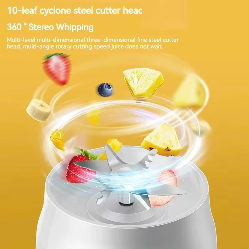 Presse-agrumes électrique Portable de 450ml, presse-fruits, Rechargeable par USB, citron, Orange, tasse de jus de fruits, mélangeur de Smoothie, 2 tasses