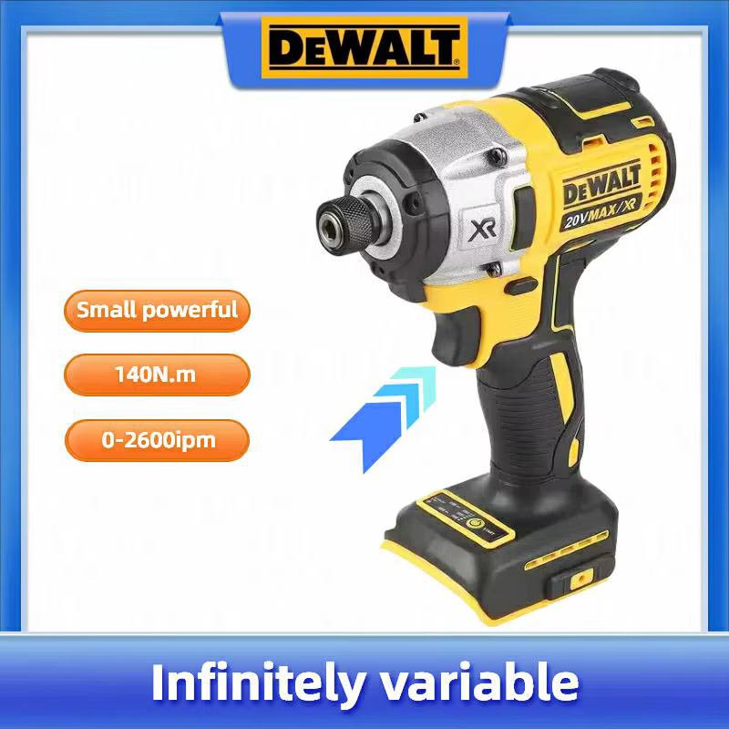Perceuse sans fil DEWALT DCD850 Brushless 20V : Visseuse à percussion multifonction rechargeable (outil seul)