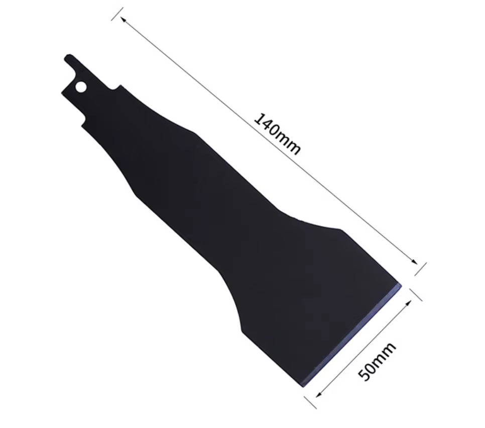 Lot de 4 lames de scie sabre robustes pour l'élimination de carreaux en acier