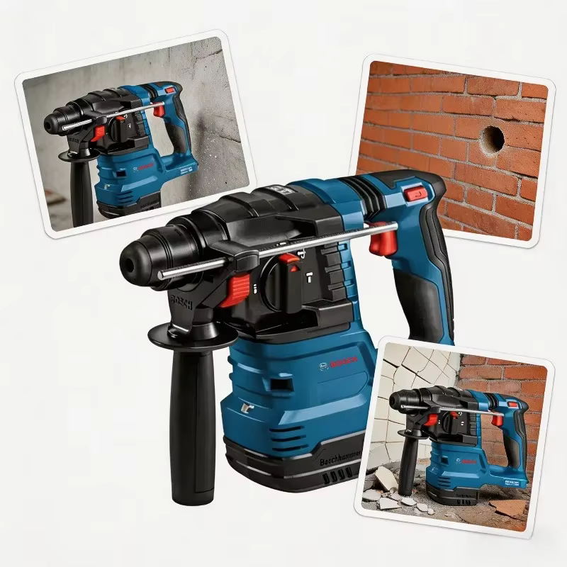 Marteau perforateur sans fil Bosch GBH185-LI Professional : puissance fiable pour le perçage du béton quotidien et les réparations domestiques intensives