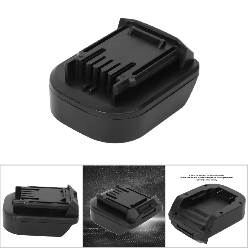 Pour Batteries au Lithium Dewalt/Milwaukee/Devon 18V 20V compatibles avec Worx 20V 5pin batterie outils électriques