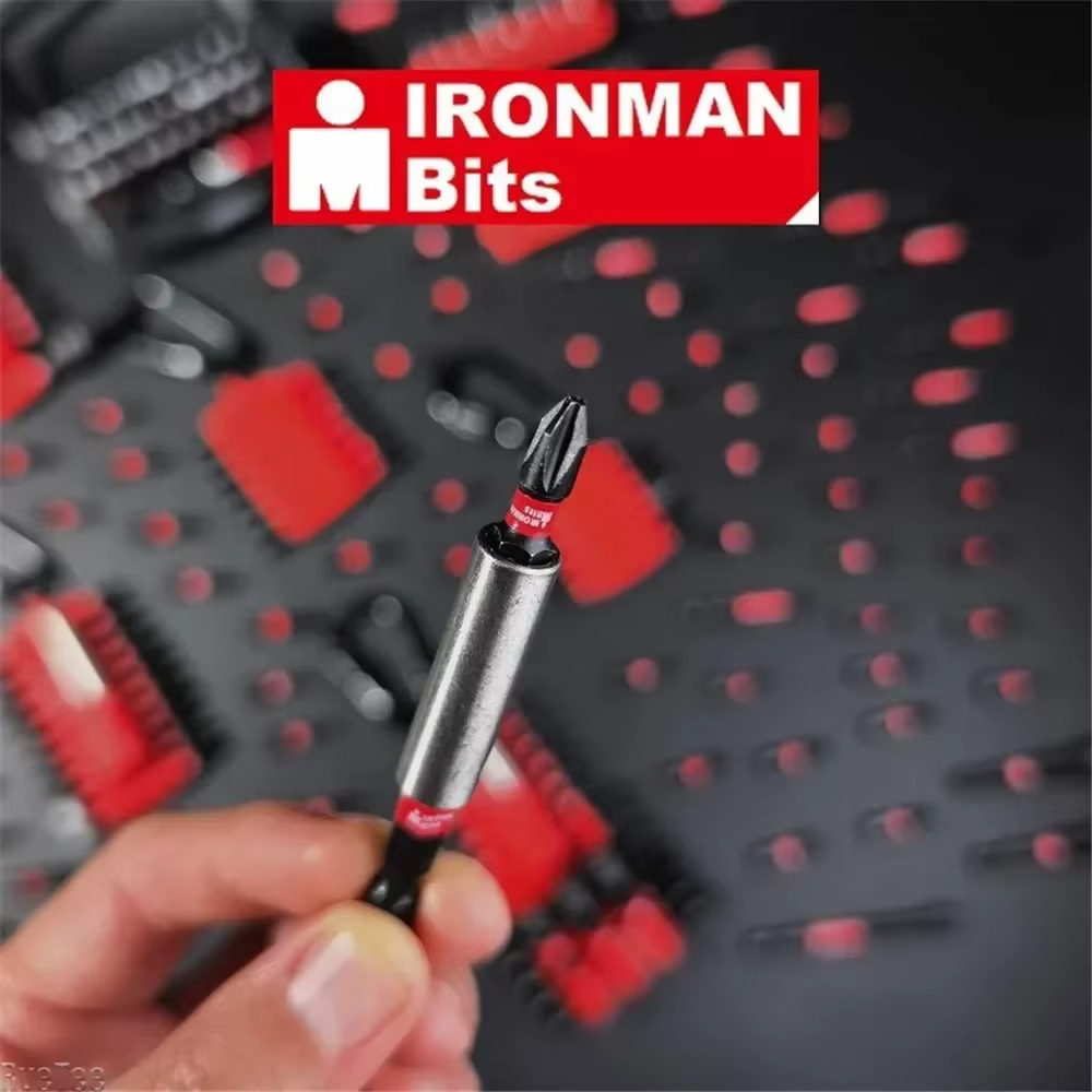 7-24Pcs Impact Driver Set – Magnetic S2 Steel Drill Bits with Organizer Sleeve