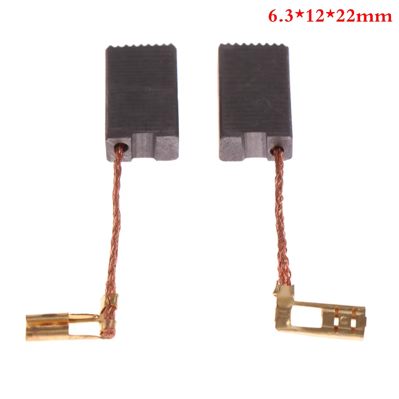 2 pièces 6.3x12x22mm Mini perceuse meuleuse électrique