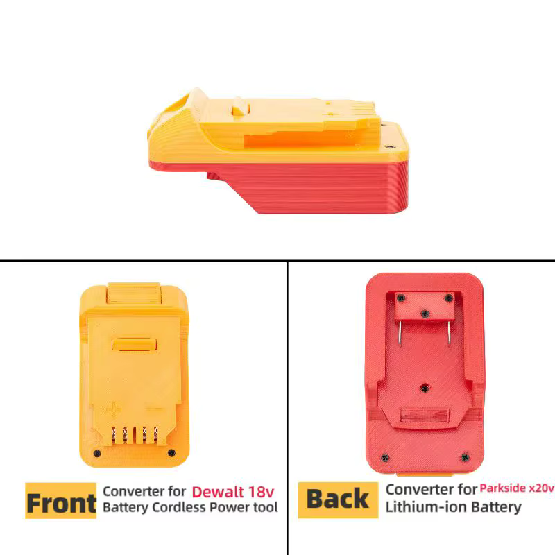 Adaptateur de conversion de batteries pour Lidl Parkside X20V Lithium