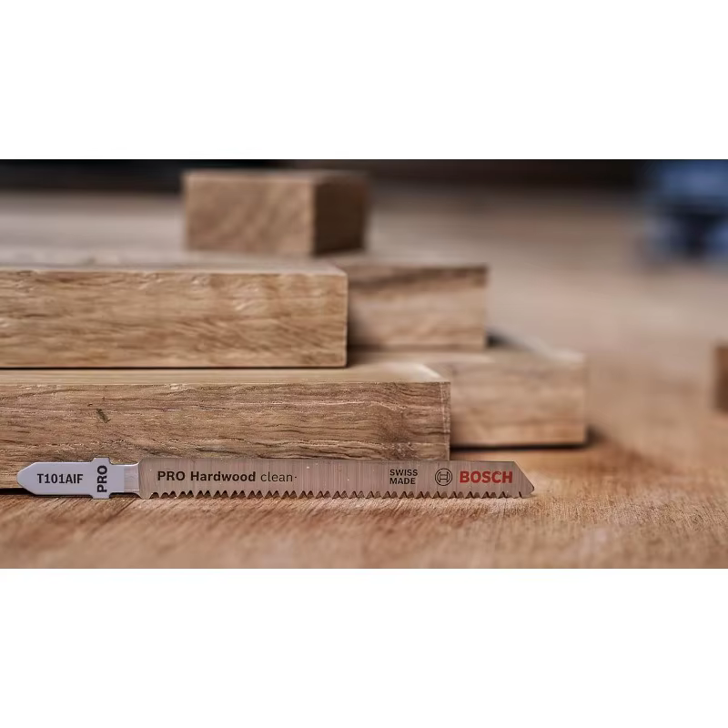 BOSCH 2608634897 Lame de scie sauteuse T101AIF pour le travail du bois dur