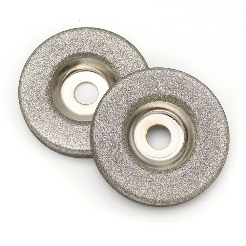 49/56mm 180/320/600 grain diamant roue de sable disque de meulage meuleuse d'angle accessoires affûteur coupe verre