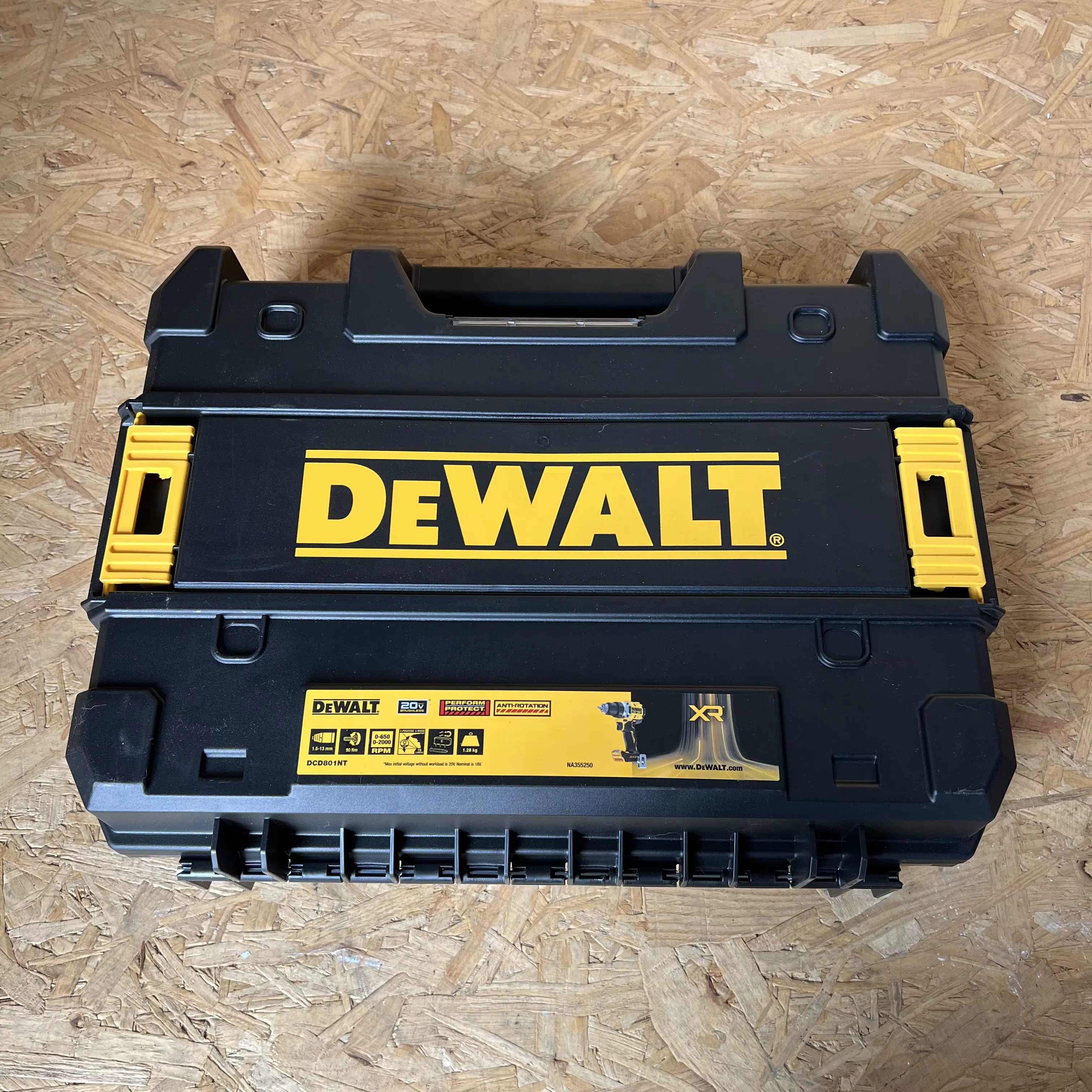 Boîte de rangement pour outils DEWALT DCD801/DCD806