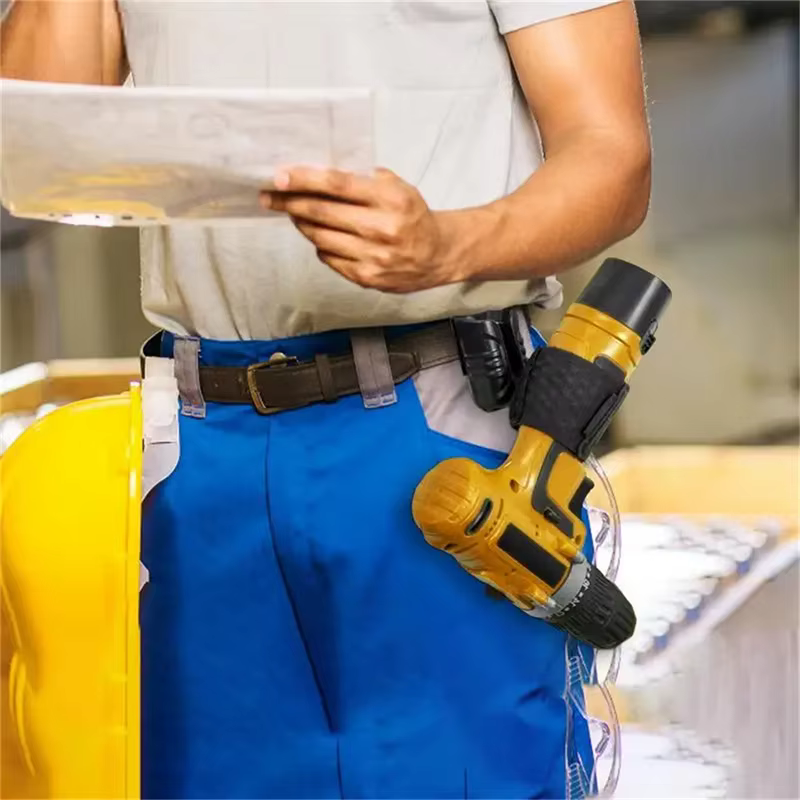 Ensemble d'outils de ceinture multifonctionnel pour perceuse électrique