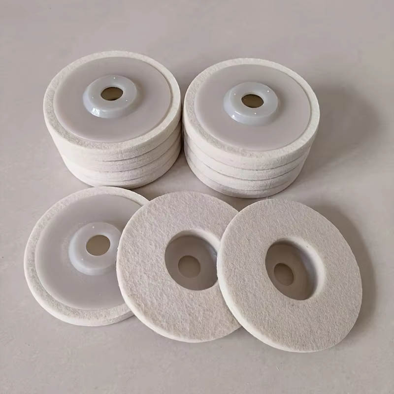 Disques de polissage miroir-meuleuse d'angle meulage acier inoxydable meubles de travail du bois verre