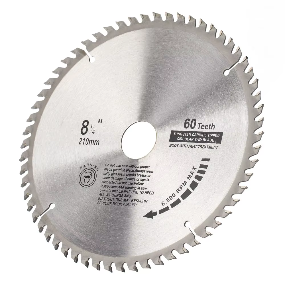XCAN Circulaire Lame de Scie Diamètre 210mm Dents 24T 48T 60T 80T Bois Disque De Coupe Carbure Pointe TCT
