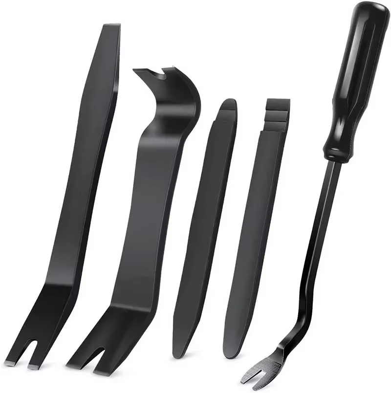 Nouvel ensemble d'outils manuels pour voiture, kit d'outils de démontage automobile, outil de réparation stéréo, outils de démontage de tableau de bord, outils de démontage de garnitures intérieures e
