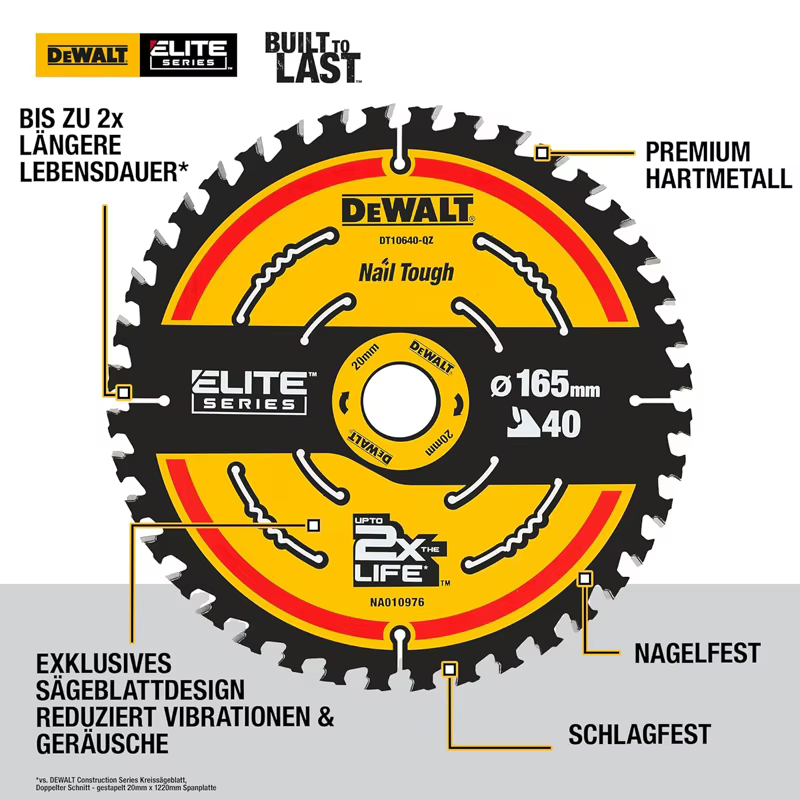 DEobcut-Lame de scie circulaire DT10640