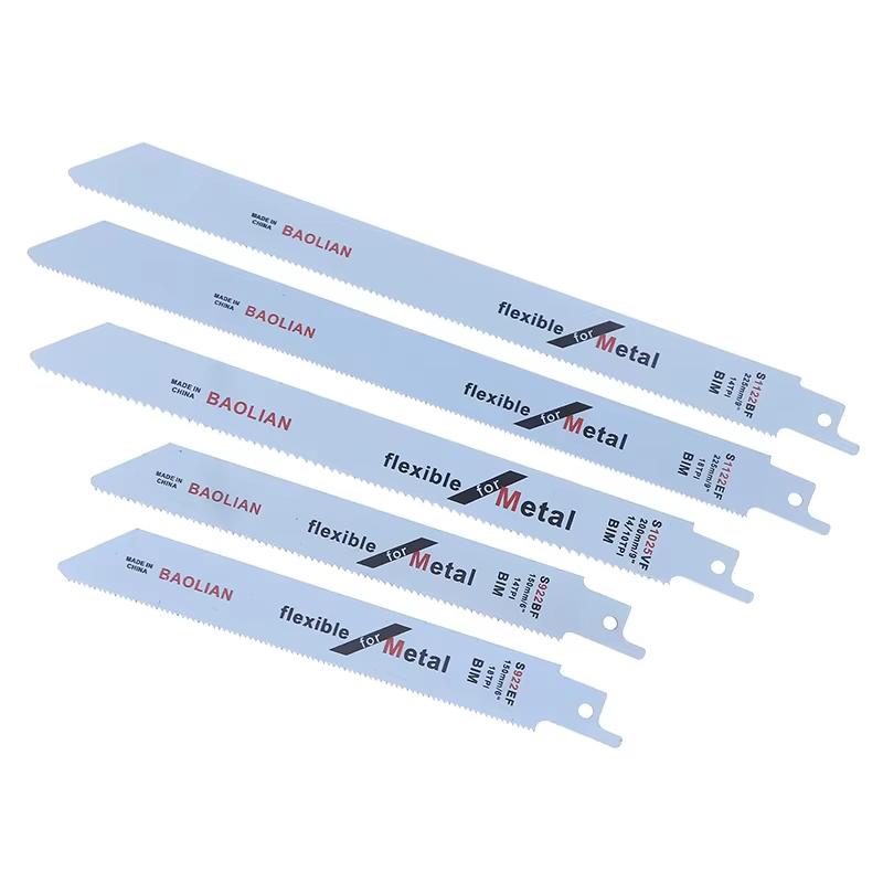 Lame de scie alternative pour coupe de métal robuste