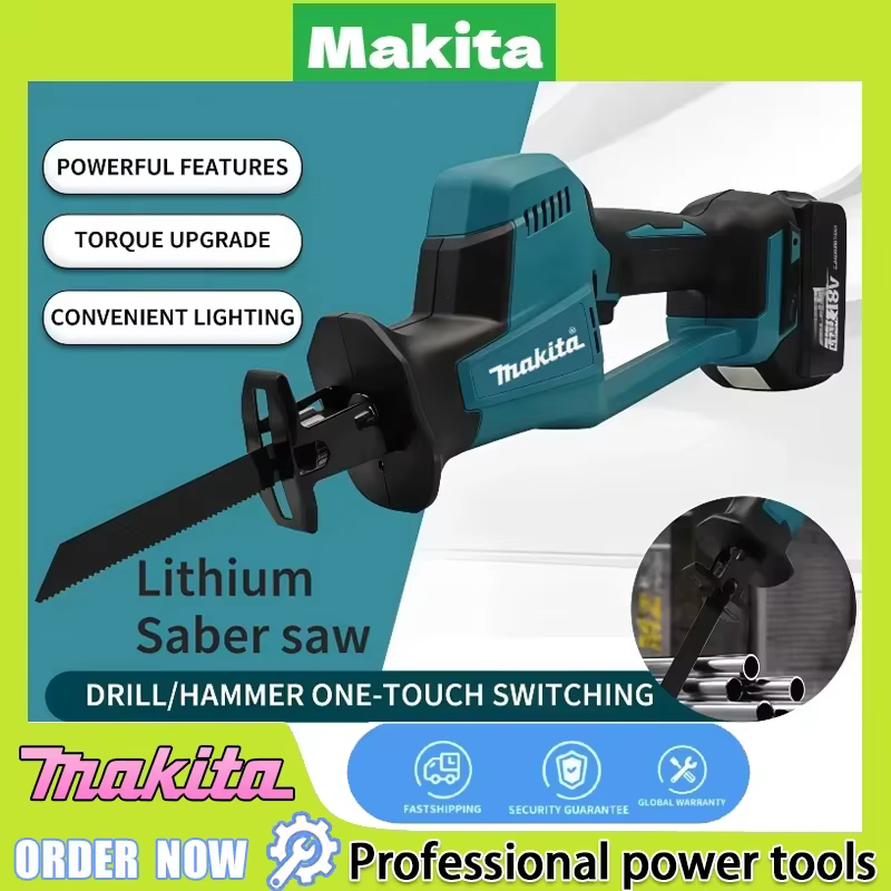 Scie à onglet portative Makita DJR189 18V sans fil