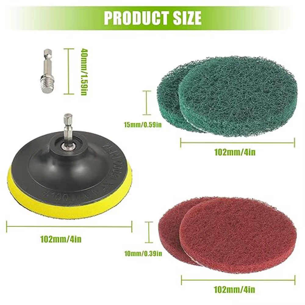 Kit de brosses pour perceuse électrique de voiture