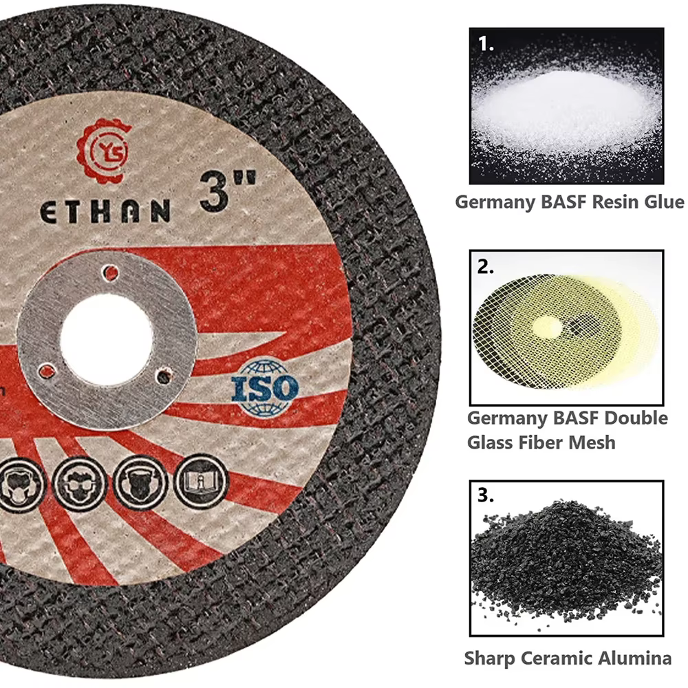 5/10 pièces 75mm Mini disque de coupe circulaire résine meule pour meuleuse d'angle polissage