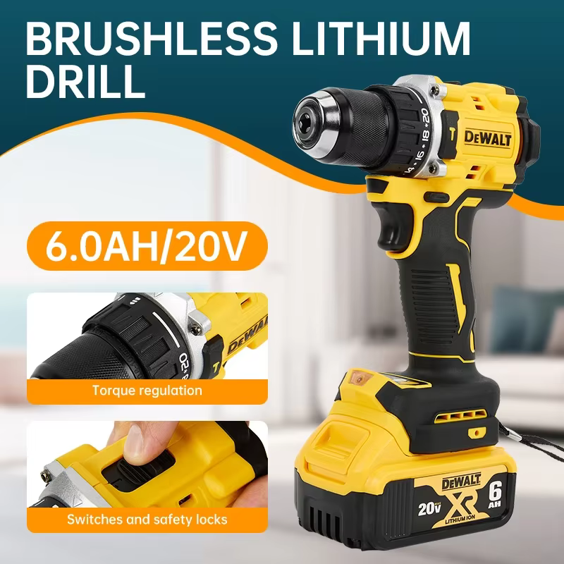 Perceuse à percussion sans fil Dewalt DCD805