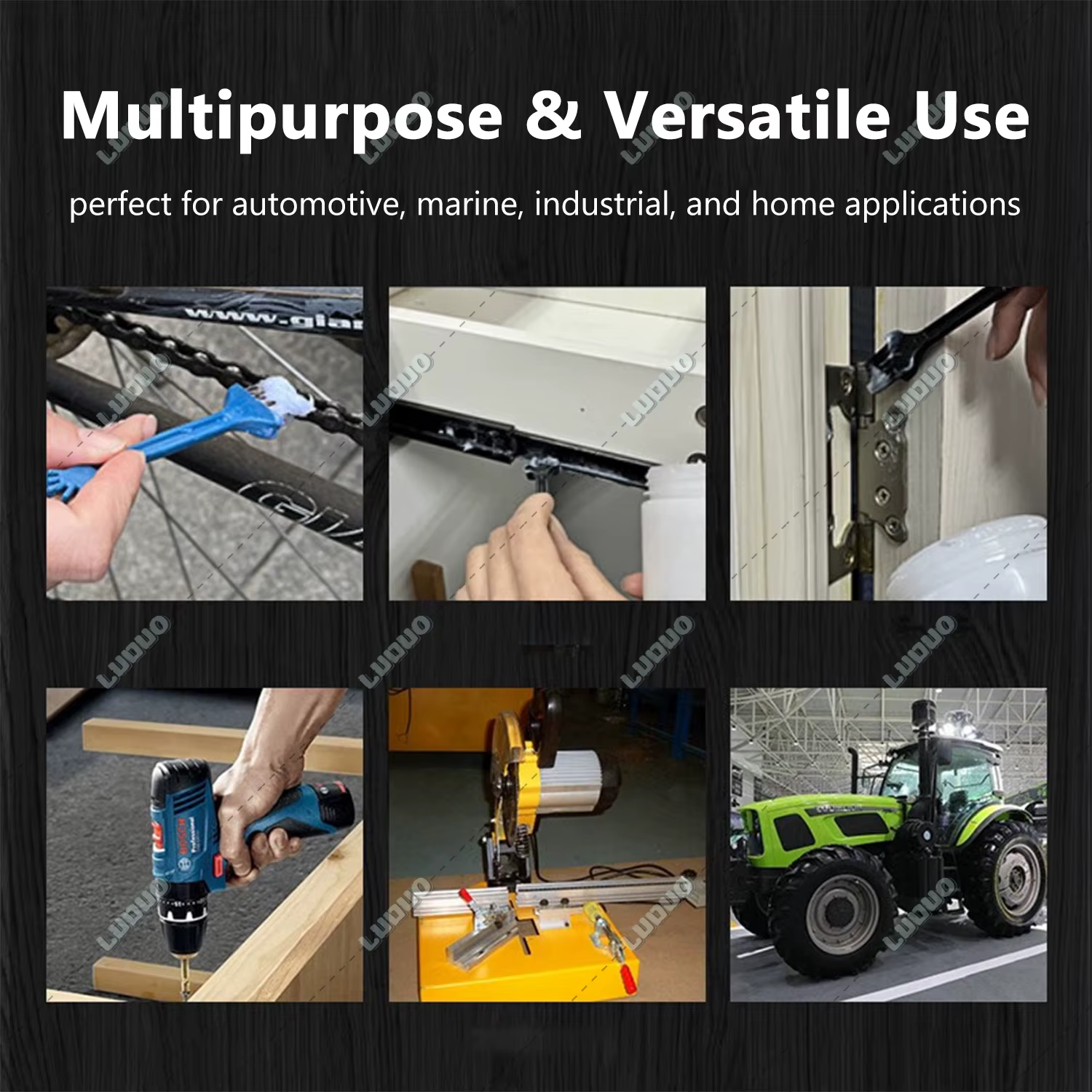 Graisse synthétique polyvalente super lubrifiante contre l'usure par friction